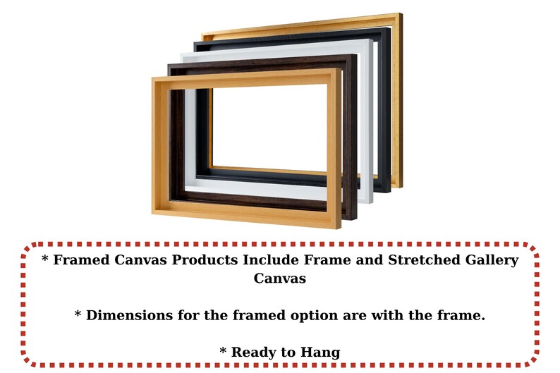 a set of three frames with a white background