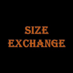 Jewelry Size Exchange Fee