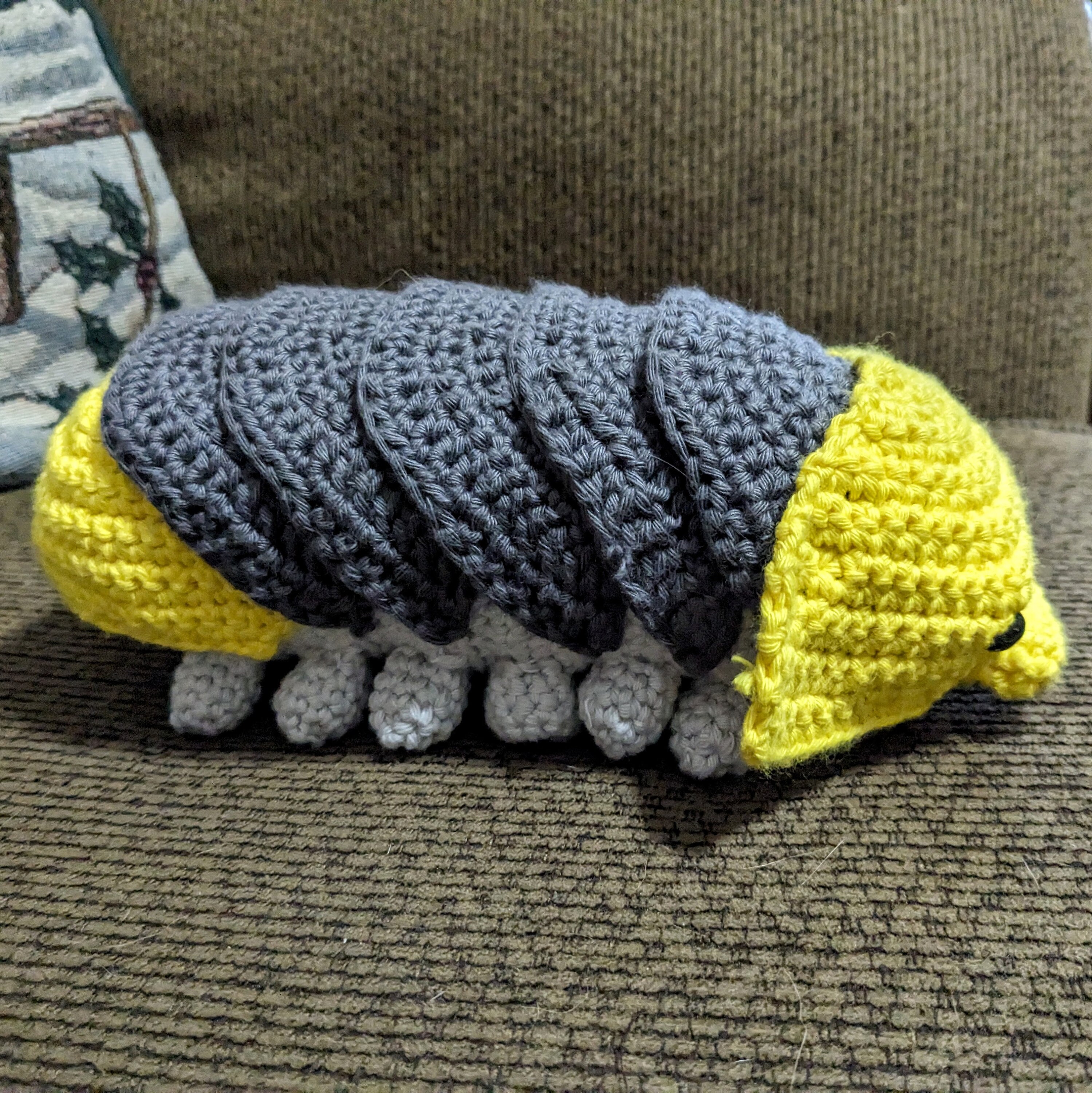 Rubber Ducky Rolypoly/isopod Crochet Pattern Create Your Cozy Critter