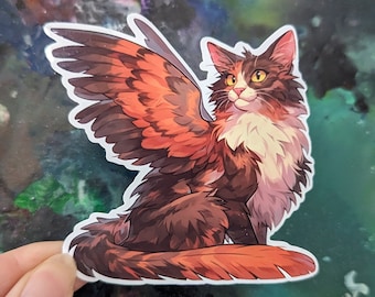 Tressym | winged cat