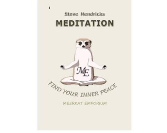 Meditation how to book, with free log journal instant download. Improve your inner-self.