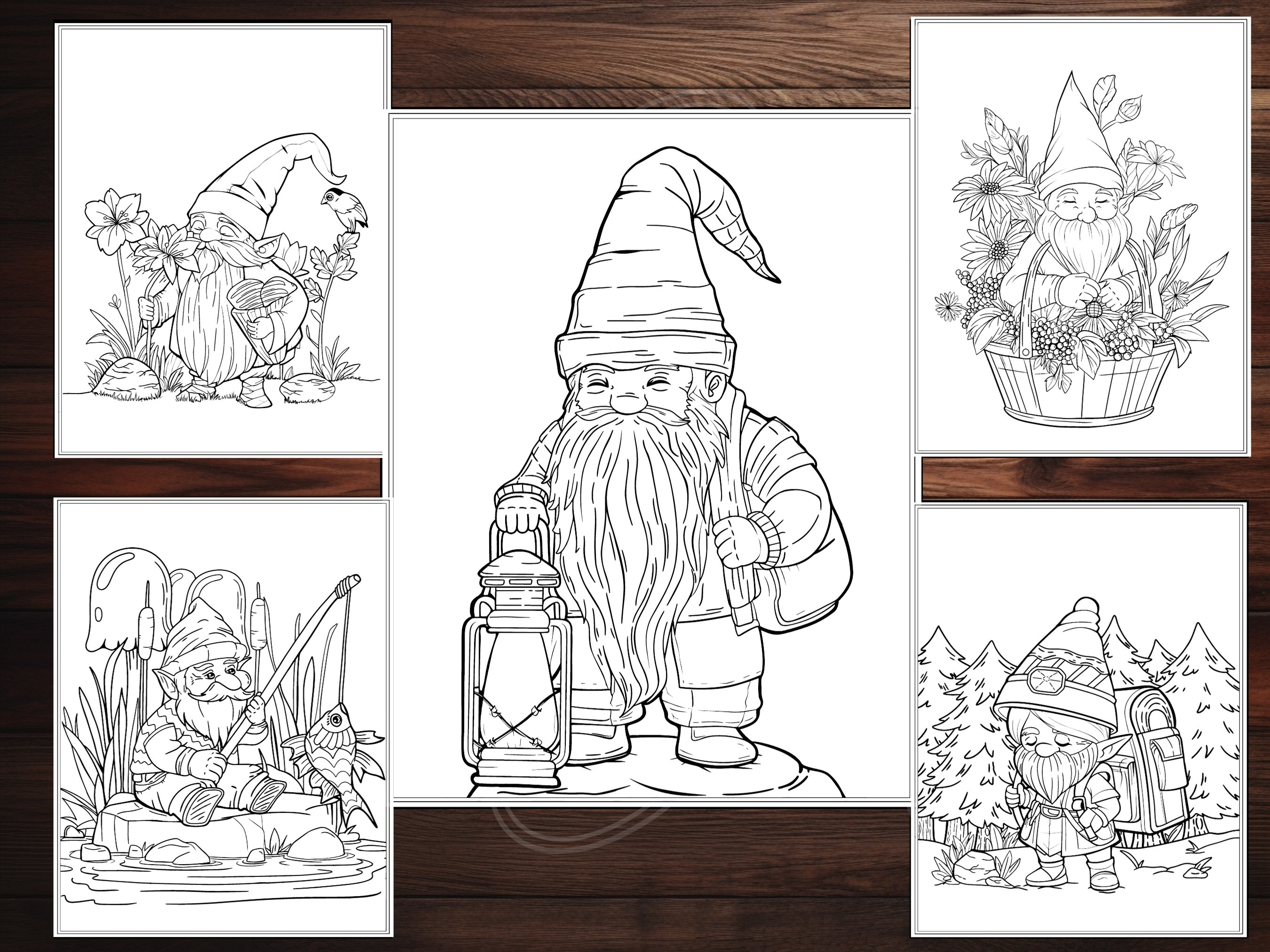 Gnome Coloring Pages Ultimate Edition Coloring Adventures / Printable
