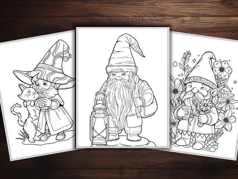 Gnome Coloring Pages Ultimate Edition Coloring Adventures / Printable