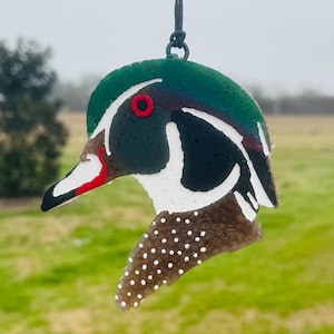 Wood Duck Car Freshie: Custom Scented Hunting Gift Car Scent