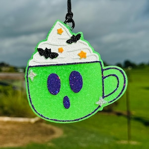 Halloween Mug Custom Car Freshie /Boo Cup/Halloween Freshie/ Fall Freshie/Car Freshener/Car Scent/Car Freshy/Air Freshener