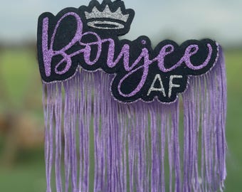 Boujee AF Car Freshie: Custom Scented Car Air Freshener