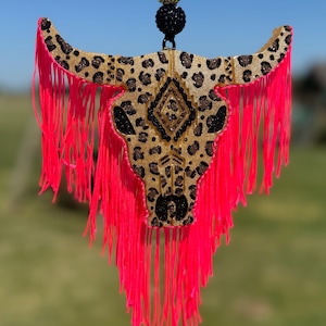 Large Aztec Bull Freshie/Steer Freshie/Western/Air freshener/Cow/Car Freshie/Freshy/Car scent/ Gifts for Her/Rodeo Freshie/ Boujee Freshie