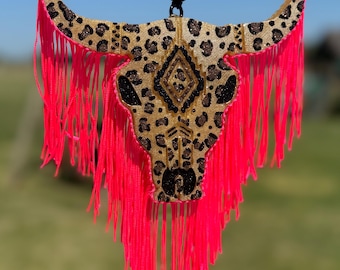 Large Aztec Bull Car Freshie,Car Scent, Western Vehicle Accessory