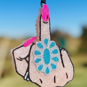 Glam Finger Car Freshie/F*ck Off/Car Freshie/Car Scent/Freshy/Boujee Freshie/Custom Freshie/Air freshener/Western Gifts for her