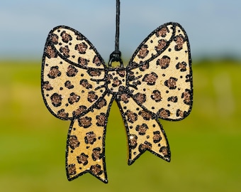 Bow Car Freshie: Handmade Air Freshener, Car Scent