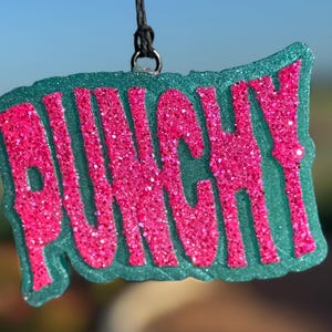 Punchy Custom Car Freshie/Car Freshener/Freshy/ Custom Freshie/Western Freshie/ Gifts for her