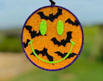 Halloween Bat Smiling Car Freshie/Fall Freshie/Bat Freshie/Spooky Season/Car Scent/Car Freshener/Car Freshy/ Air freshener Car Scent