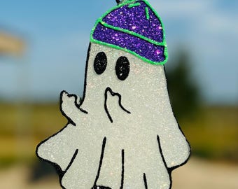 F You Ghost/Ghost Middle Finger/ F Off Ghost/ Car Freshie/Car Freshener/Freshy/ Car Scent/ Halloween/ Air Freshener/ Glow in the Dark
