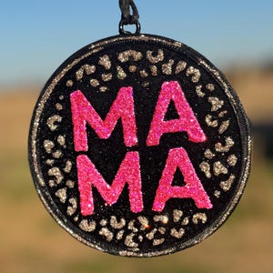 Mama Leopard Print Car Freshie/Car Freshener/Freshie/Freshy/Car Accessory/Mom Freshie/mom gift Car Scent