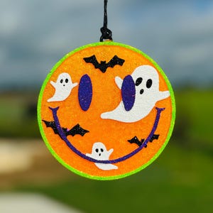 Halloween Custom Smiling Car Freshie/Fall Freshie/Ghost Freshie/Bat Freshie/Car Scent/Car Freshener/Car Freshy/ Air freshener