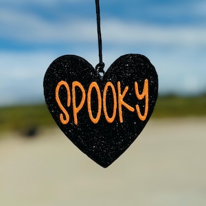 Spooky Heart Car Freshie/Spooky Freshie/Halloween Freshie/Car Freshener/Car scent/ Car Freshy Car Scent