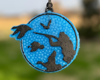 Duck Hunter Car Freshie, Hunting Air Freshener, Aroma Beads Scent