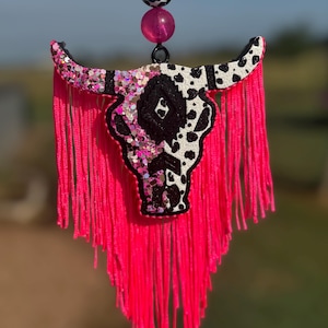 Medium Size Aztec Bull/Aztec Freshie/Bull Skull/Western/Cow/Steer head/Car Scent/Car Freshie/Freshy/Air freshener/Rodeo/Gifts for her/Boujee