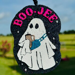 Boo-Jee Ghost/Spooky Freshie/Ghost Freshie/ Halloween Freshie / Fall freshie/ Car Scent/ Car Freshener/Car Freshie/Car Freshener/Freshy