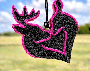 Buck & Doe Car Freshie: Handmade Hunting Air Freshener Car Scent