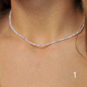seed bead necklace | beaded necklace | colorful beaded necklace | summer necklace | cute necklace | beach necklace