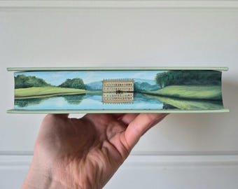 Pride and Prejudice Fore-Edge Painting – Hand-Painted Book Art