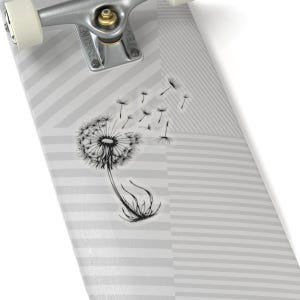 Dandelion Seeds Kiss-Cut Sticker: Boho Wildflower Decal image 3