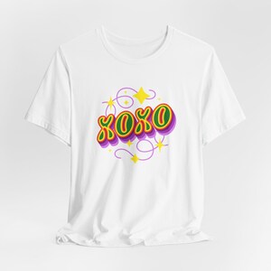 XOXO T-Shirt | Cute Valentine&#39;s Day Shirt | Love Graphic Tee | Romantic Gift | Kiss and Hug Shirt | Trendy Casual Outfit | Gift for Her