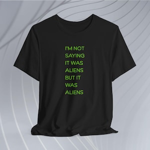 Funny Alien Abduction T-Shirt: Sci-Fi Space Lover Gift