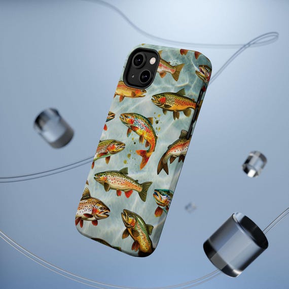 Bass Fishing Phone Case: Magsafe Compatible, Fishing Dad Gift Bass Fishing Phone Case: Magsafe Compatible, Fishing Dad Gift