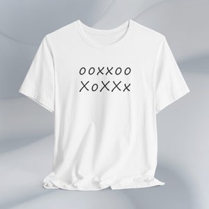 O and X Little Hug Big Hug Little Kiss Big Kiss Shirt Cute XO Graphic Tee Fun Love Design Soft Cotton Perfect Gift for Couples & Loved Ones