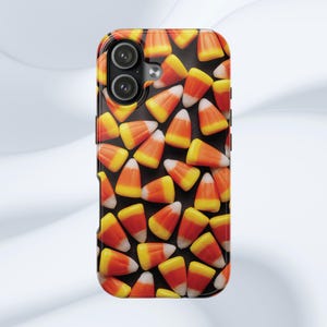 Funda para teléfono con diseño de caramelos de maíz / Protección contra caídas para Halloween
