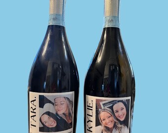 Sticker for Champagne or Prosecco Bottle - Wedding Party Proposal