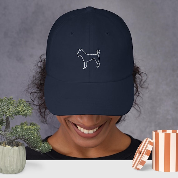 Embroidered Carolina Dog Baseball Dad Hat - Custom Pet Design - Adjustable Cap - Perfect Gift for Dog Lovers Comfortable & Stylish Headwear
