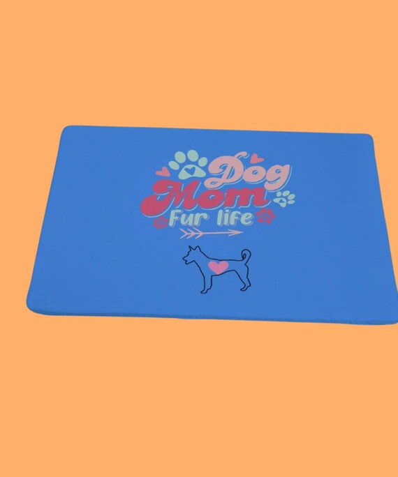 Kitchen Drying Mat Carolina dog style Absorbent Non-Slip Drying Mat Placemat -  Kitchen Accessory - Durable, Quick-Drying & Stylish