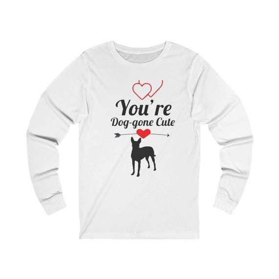 Your dog gone cute Unisex Jersey Long Sleeve Tee