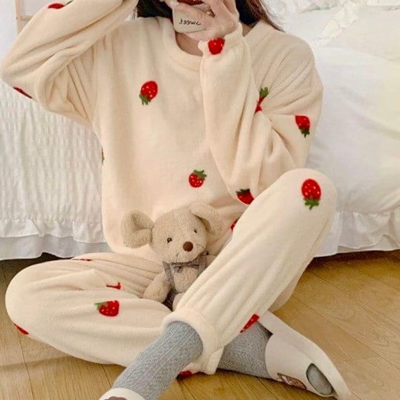 Korean Style Cotton Pajama Set For Women Full Length Pants And Short T  Shirt For Summer Pep Sleepwear For Ladies 210622 From Lu006, $17.05