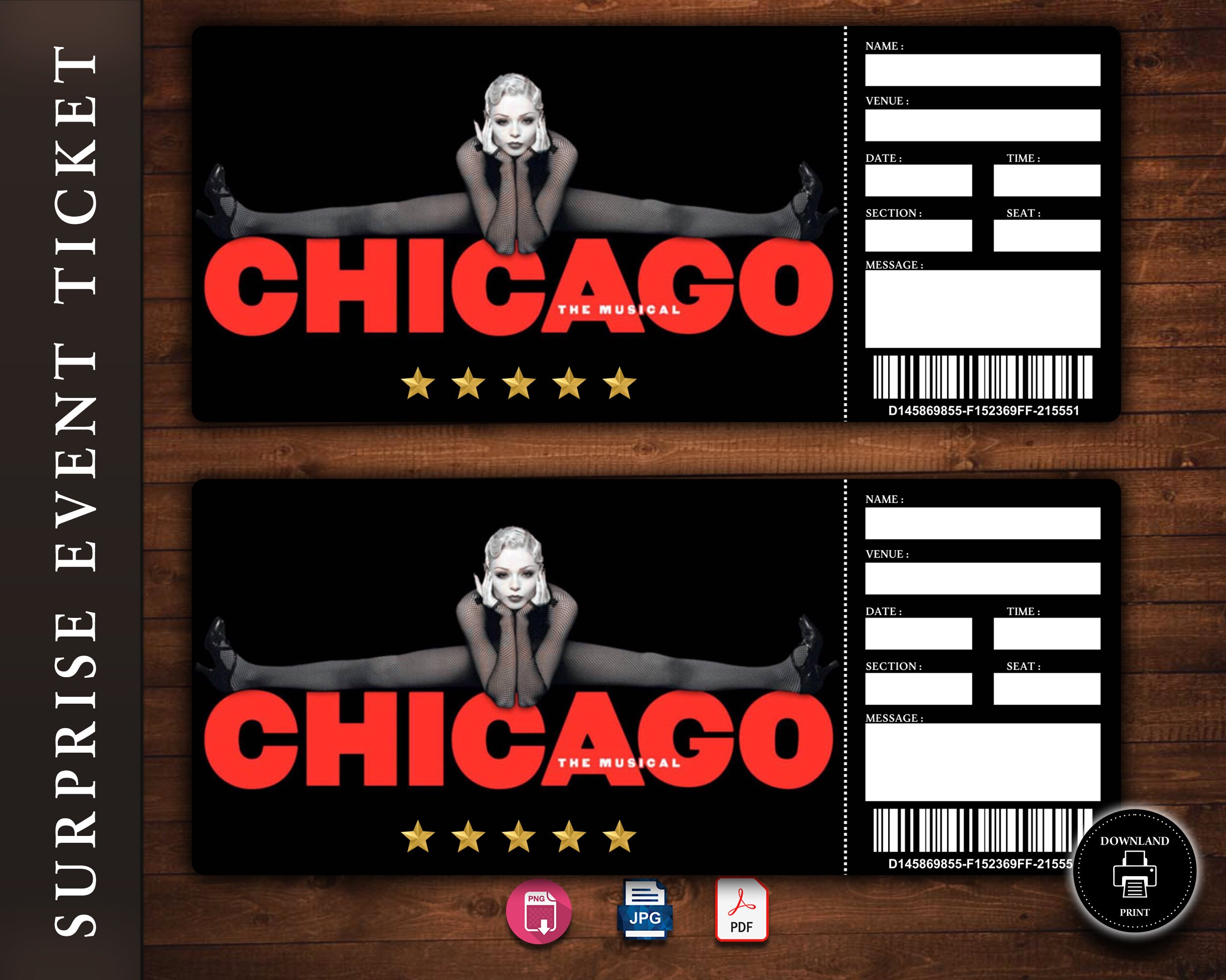 Chicago The Musical Poster