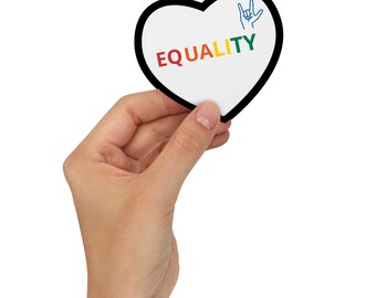Equality Pride Embroidered patches