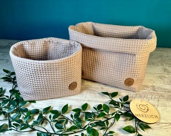 Cesta de almacenamiento, cesta para pañales, habitación infantil "Kurt's Basket" - HerzlichbySebastian