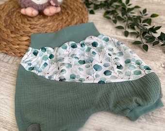 Children's clothing shorts "Eucalyptus meadow" HerzlichbySebastian