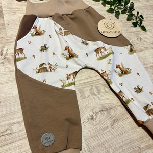 Kinderkleidung Set Zwischen Blättern und Tannen HerzlichbySebastian Hose