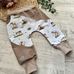 Children's clothing autumn trousers deer meets fox HerzlichbySebastian image 1