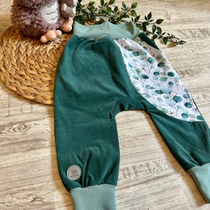 Kinderkleidung Set Warmer Eukalyptus Pulli Hose HerzlichbySebastian Hose