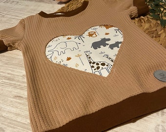 Vêtements pour enfants T-shirt « Safari » Handmade HerzlichbySebastian