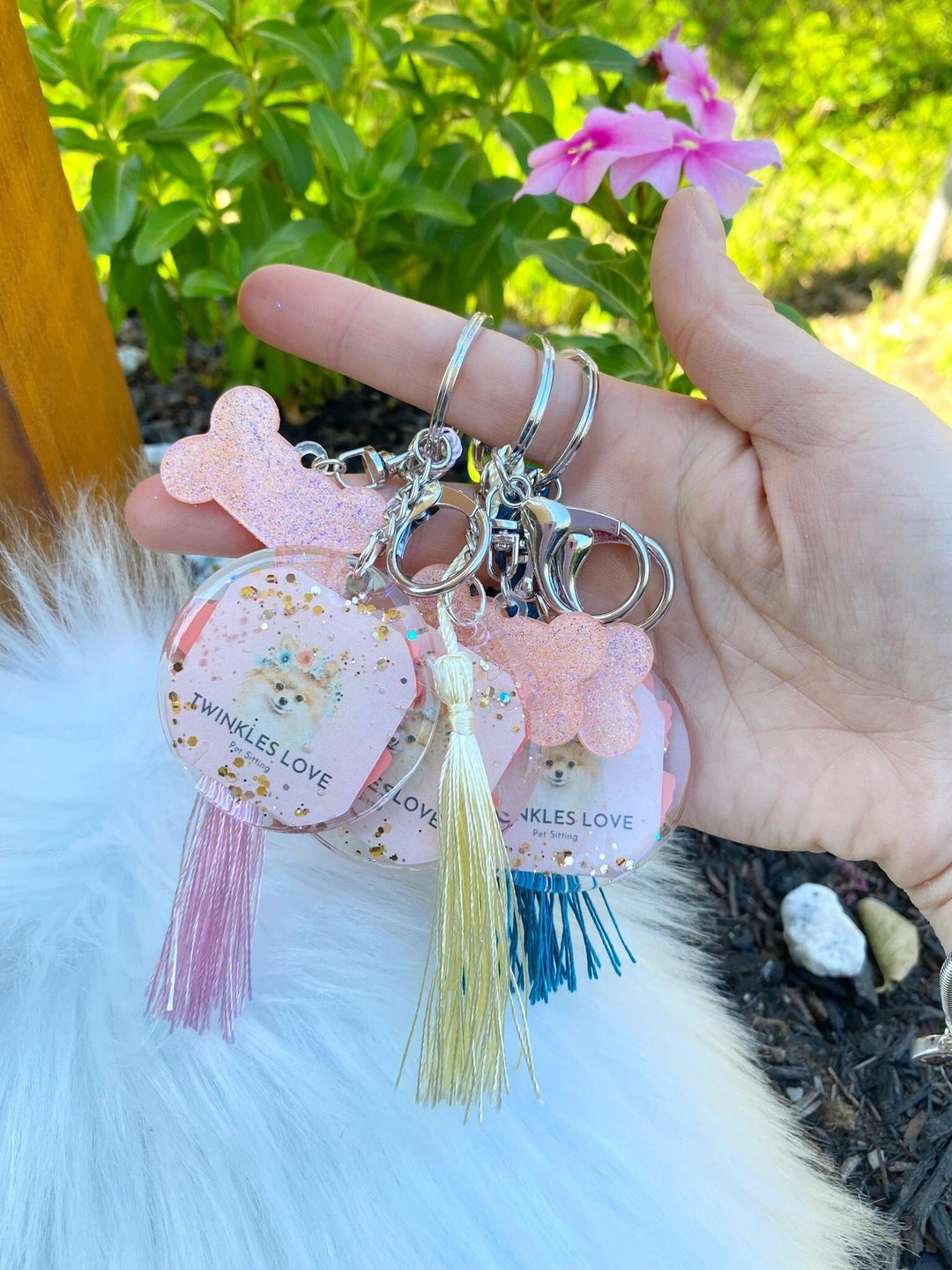 Custom Business Logo Keychains Logo Keychains Small Business Etsy