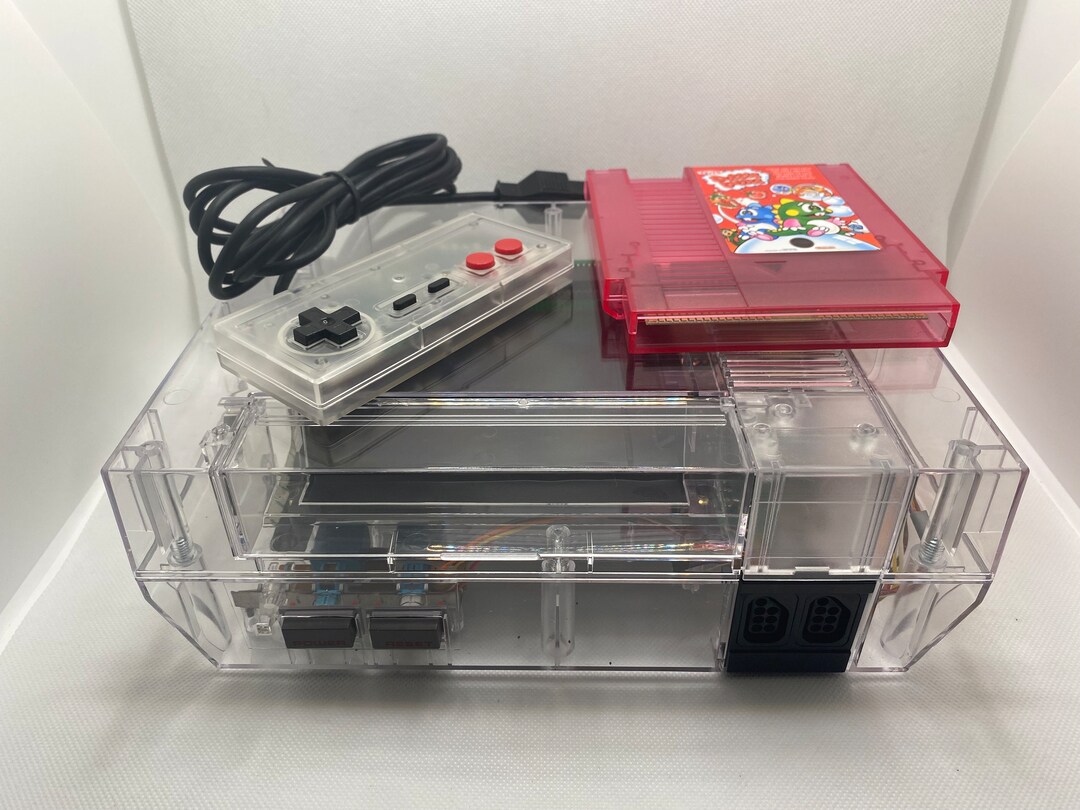 RARE HDMI Modded Nintendo NES Console Clear Set Etsy