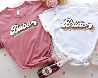 Retro Bachelorette Party Shirts, Vintage Bachelorette Party Shirts, Bridal Party Shirt, Bride Shirt, Team Bride Shirt, Bridesmaid Party Tee