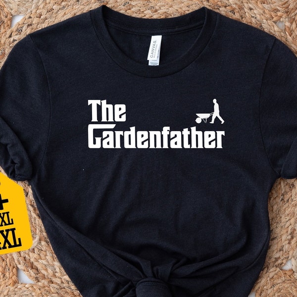 The Gardenfather Shirt, Gardener Shirt, Botanical Shirt, Funny Dad Shirt, Father's Day Shirt, Gift For Father, Best Dad Tee, Plant Lover Dad