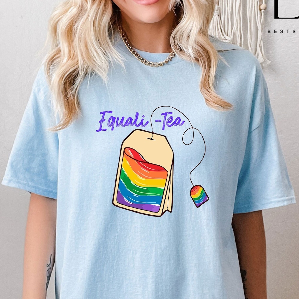 Lgbtq Pride Shirt, Human Rights Shirt, Rainbow Shirt, Lgbtq T-Shirt, Pride Shirt, Equality Shirt,Equali-Tea Shirt, Pride Month Shirt Georgiasbulldogs
